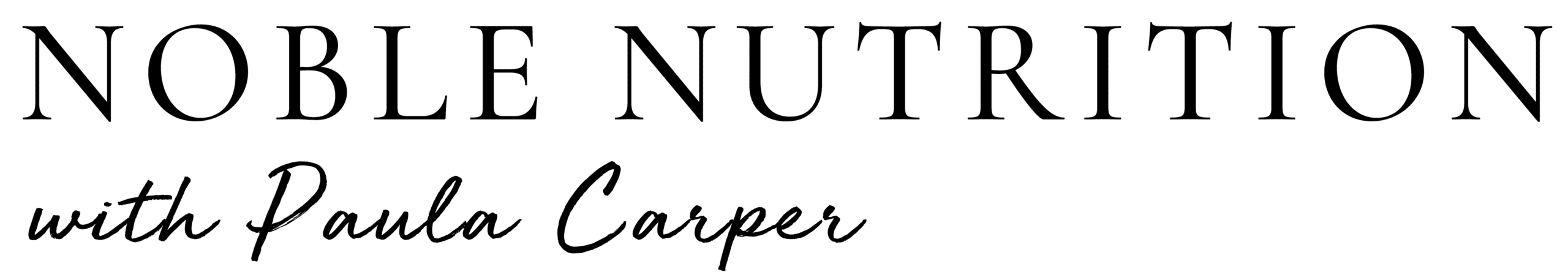 Paula Carper | Noble Nutrition